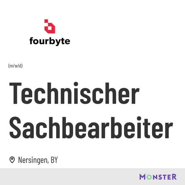 Technischer Sachbearbeiter